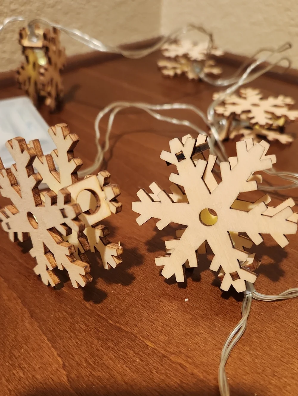 Snowflake String Lights